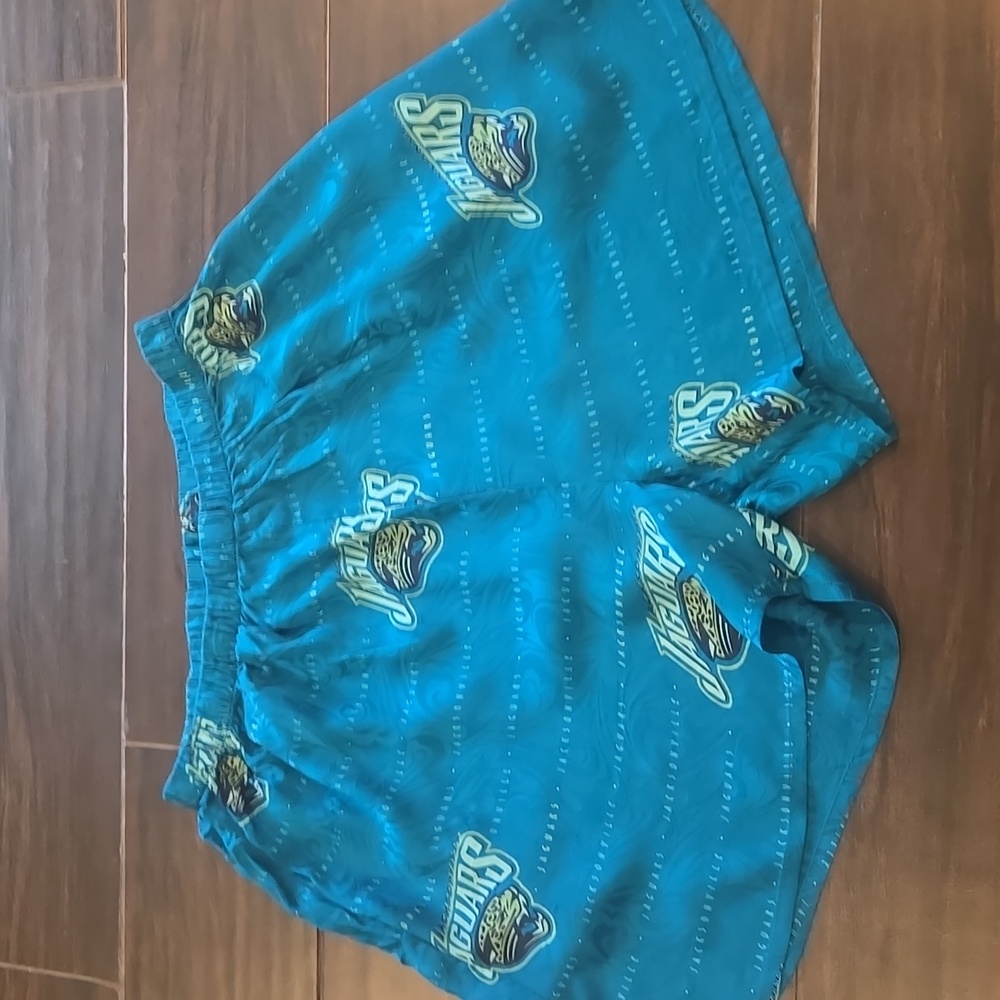 Rare Vintage Jacksonville Jaguars TEAM NFL Silk Nightie Boxers Sz L NWOT